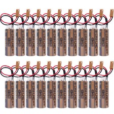 20x 3V CR8.LHC 2600mAh Battery FDK CR8-LHC For Fanuc battery A98L-0031-0012