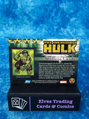 The Incredible Hulk SINGLE Non-Sport Trading card by Topps 2003 MARVEL - Picture 134 of 148