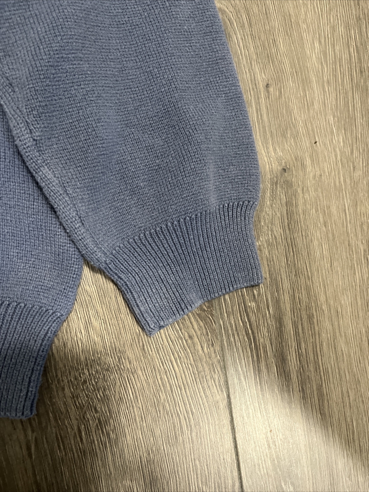 Timberland Sweater Men Large Blue Basic Pullover … - image 4