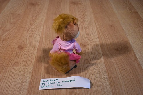 Ty Alvin and the Chipmunks"Brittany" 2011 Beanbag Plush(310-2067) - Picture 3 of 6