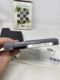 Pipe Dream ( Nintendo NES ) Authentic Complete CIB w/ Poster Reg Card Ships Fast