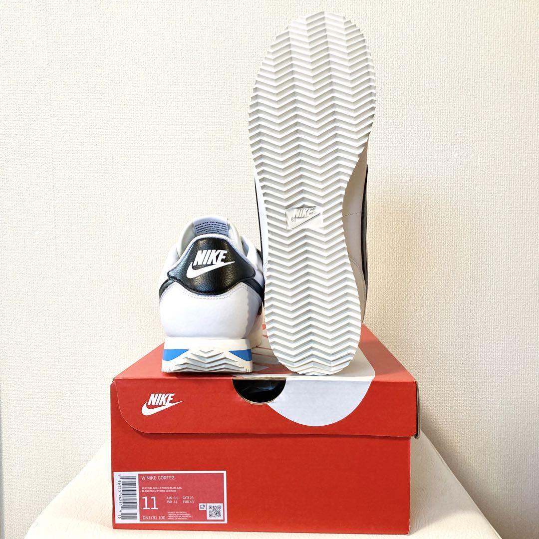 NIKE CORTEZ WMNS US 11 WHITE/BLACK New From Japan | eBay