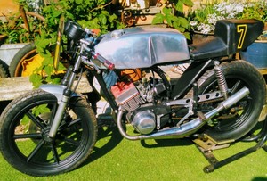 Mot Tax Exempt Cafe Racer Yamaha Rd125 Mancave Shop Display Like 350lc Tz Rd Ta Ebay