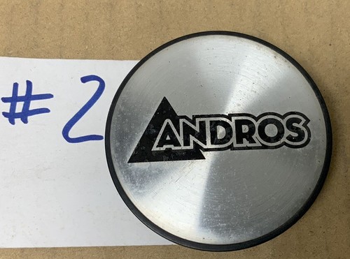 1 Single Used Andros Custom Wheels Machined Snap In Center Cap | eBay