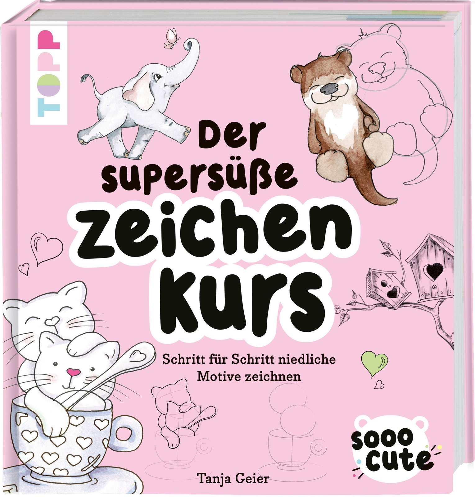 Thumbnail - Sooo Cute - Der Supersüße Zeichenkurs | Tanja Geier | Buch | 144 S. |