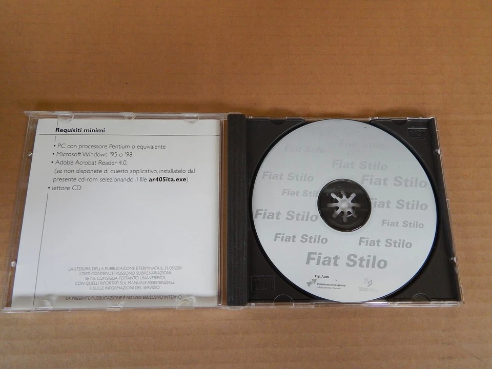 RARO CD FORMAZIONE MARKETING FIAT STILO SOLO PER CONCESSIONARI ONLY DEALERS - Immagine 2 di 2