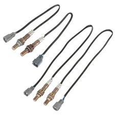 Labwork 4Pcs Air Fuel Ratio Oxygen Sensor O2 Complete For Toyota RAV4 2001-2003
