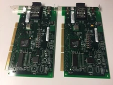 QLA2100F QLogic 64-bit 66MHz PCI Fibre Channel Dual SC Host Bus Adapter lot of 2