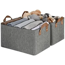 Closet Storage Bins Baskets for Closet Organization Storage Containers for Cl...