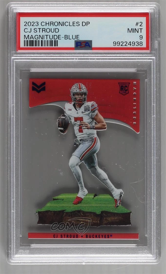 CJ Stroud Panini Chronicles Draft Picks Magnitude #2 Blue