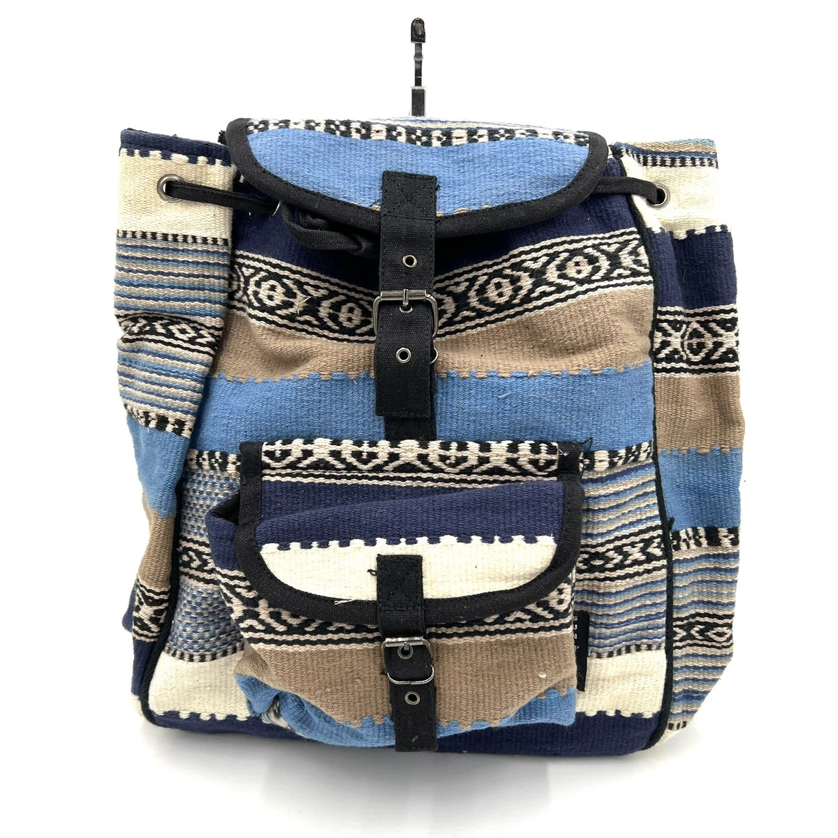 Sun N Sand Vintage 90\'s Casual Goods Backpack NWT Vintage 90s Sun N Sand Canvas Waterproof Lined Beach Bag  main image 4
