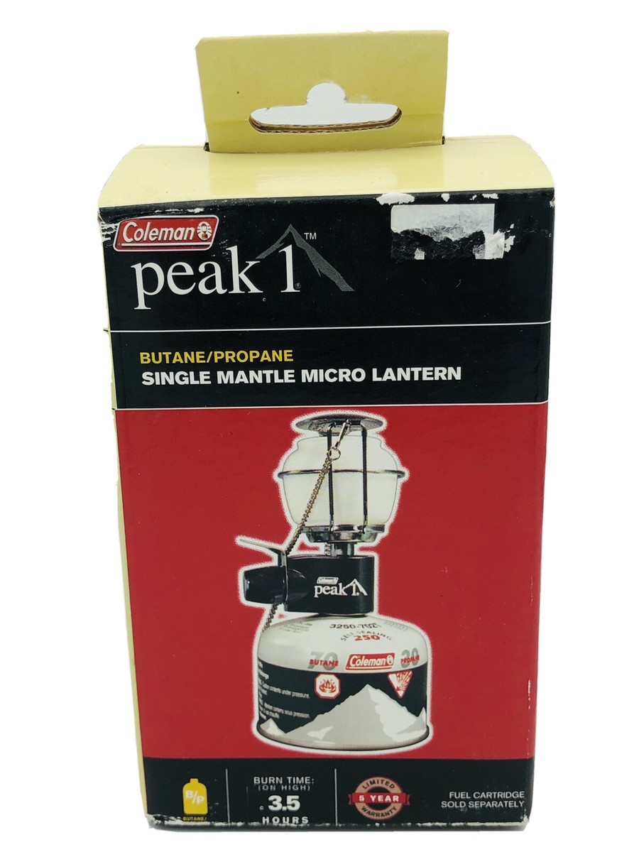 Rare* Coleman Peak1 Single Mantle Micro Butane/Propane