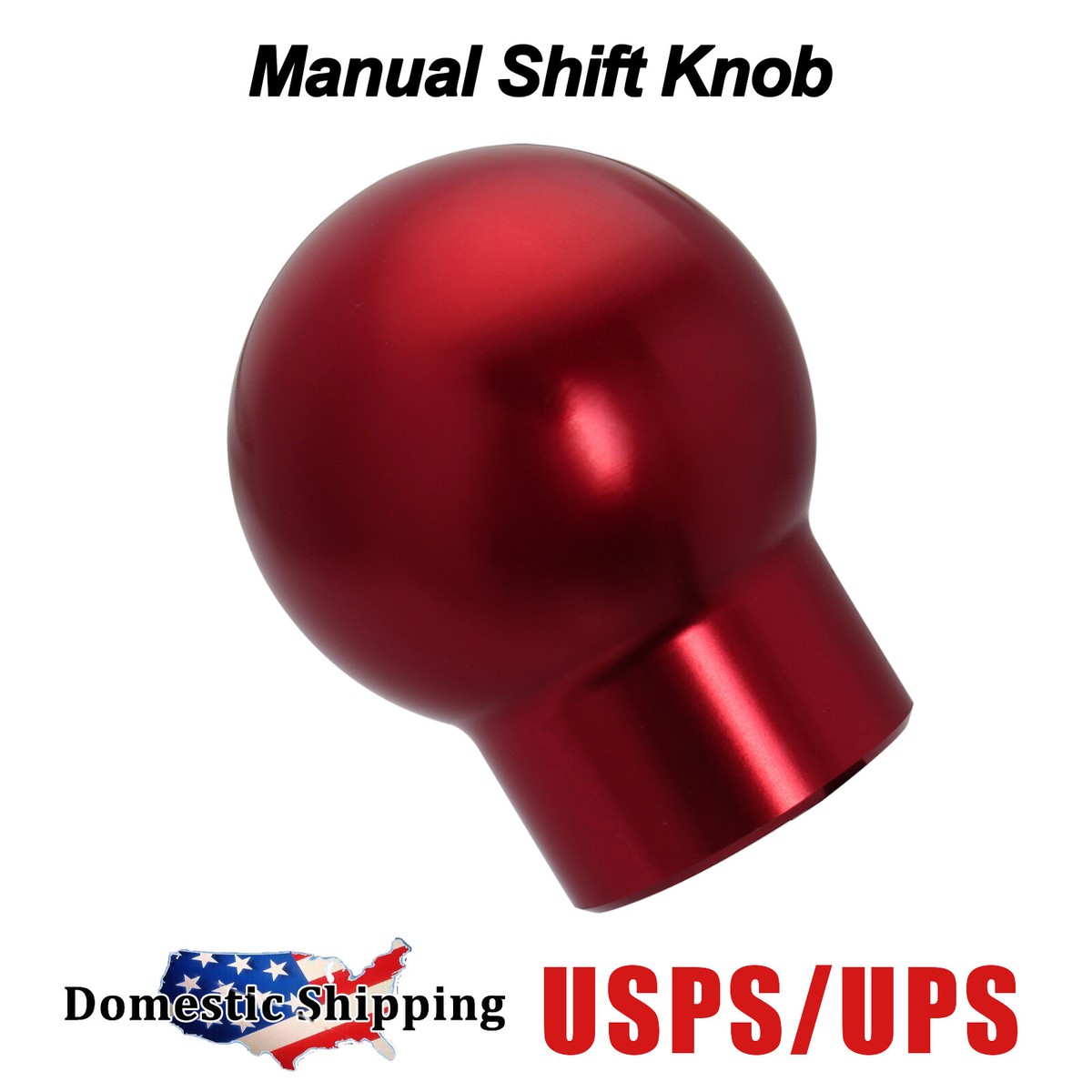 Manual Shift Knob M12x1.25mm Thread For Mustang Focus RS/Fiesta