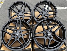 18" Black Castor Alloy Wheels Mazda Bongo Cx-3 CX-5 Cx-7 Cx-8 Cx-9 Rx-8 5x114