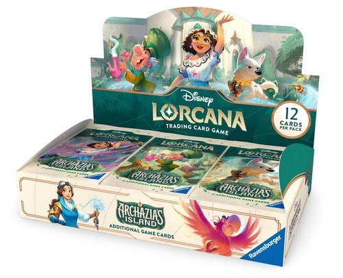 Disney Lorcana TCG Archazia's Island Booster Box Sealed