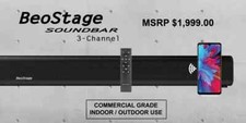 Bang & Olufsen Beostage Soundbar 7.1 Wireless 3 Channel - New Sealed!!