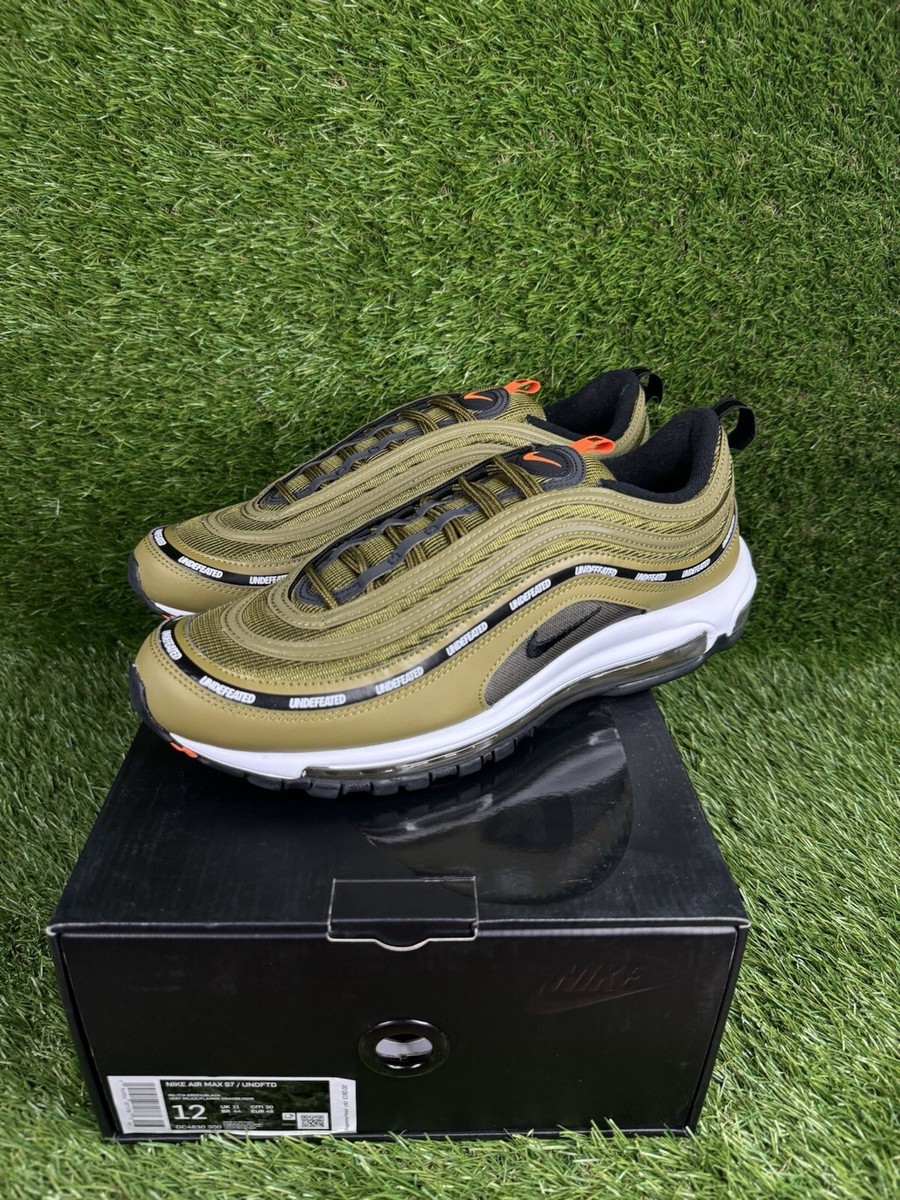 Sneaker News Nike Air Max 97 Undefeated Olive Green Size 12 Nike X