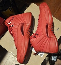 Air Jordan 12 Retro Gym Red Pre Owned No Box Size 13M