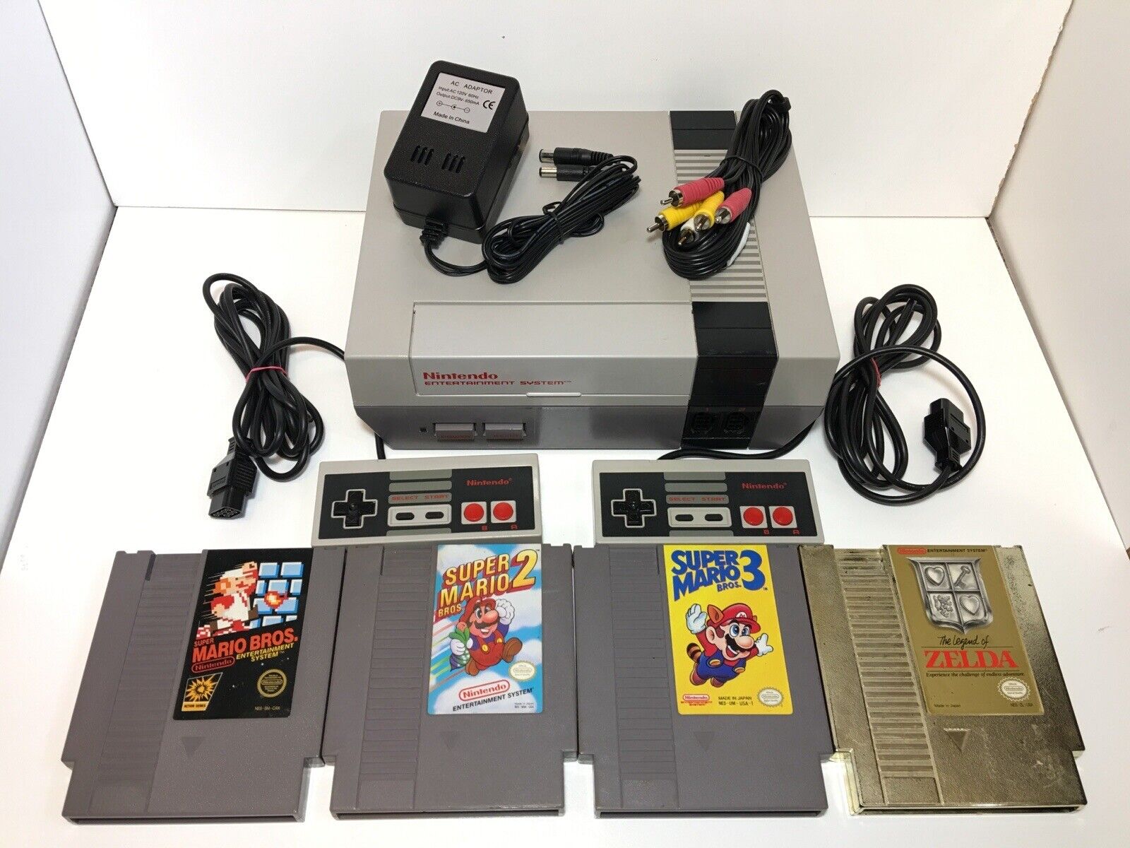 Original Nintendo NES Contra Bundle Console