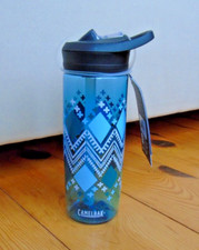 No Import Fees Camelbak Eddy Tritan Water Bottle, 20oz, Diamond Border, New