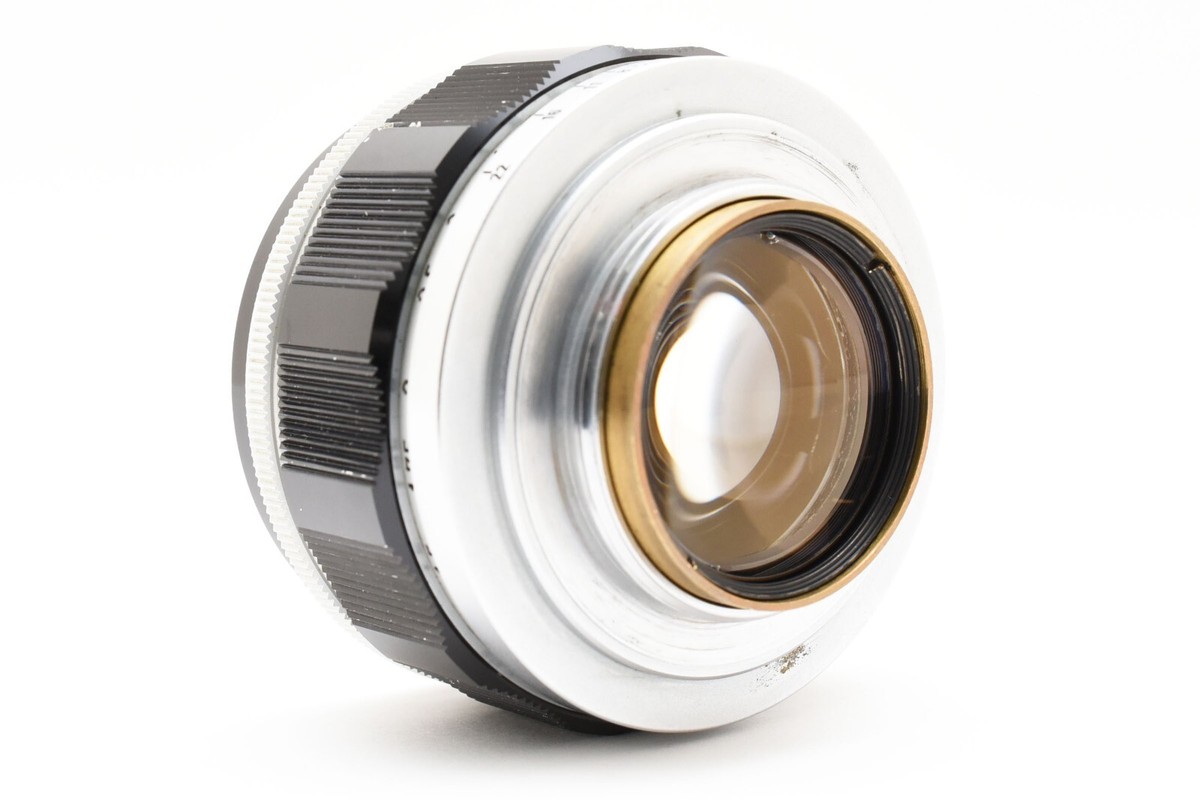 NEAR MINT】Canon 50mm f1.2 Vintage Lens LTM L39 Leica Screw Mount
