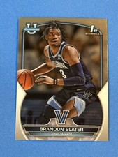 2022-23 Bowman University Chrome Brandon Slater 1st Bowman #30 Villanova (P)