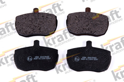 Kraft Automotive 6002060 Brake Pad Set, Disc Brake for Alfa Romeo, DAF, Ford, Land