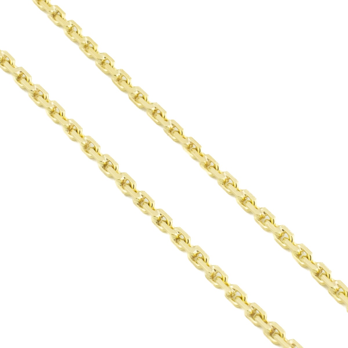 1.9mm Wide Fancy Cable Chain Necklace 24