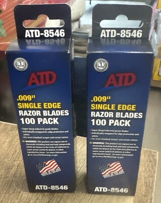 Lot of 2 ATD 100 packs of .009