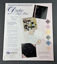 Creative Memories DUSKY Paper Pack 10 x 12 12 Sheets 