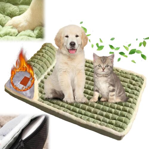 Slicier Calmed Pet Mat,Super Soft Fluffy Plush Winter Warm Pet Bed Mattress - Picture 1 of 10