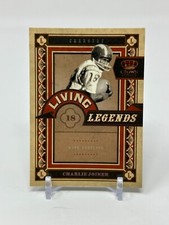 2010 Crown Royale Football Charlie Joiner Living Legends Card #4