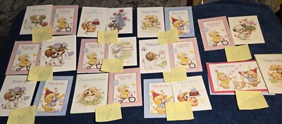 TWO Asst. Ruth Morehead DOG BIRTHDAY  Greeting Cards You Choose  Favorite PAIR