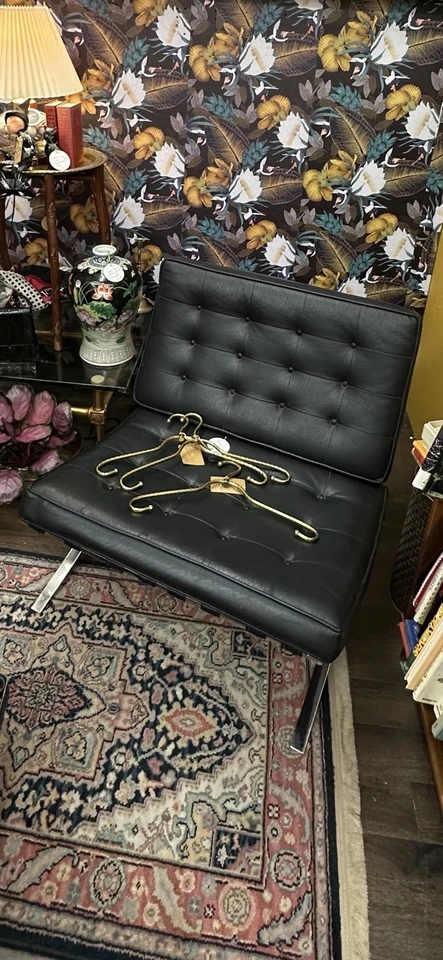 Silla MCM Barcelona cromada Foto 3 de 3