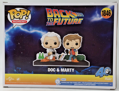 SF・ファンタジー・ホラー Funko POP! Back to the Future Doc & Mart