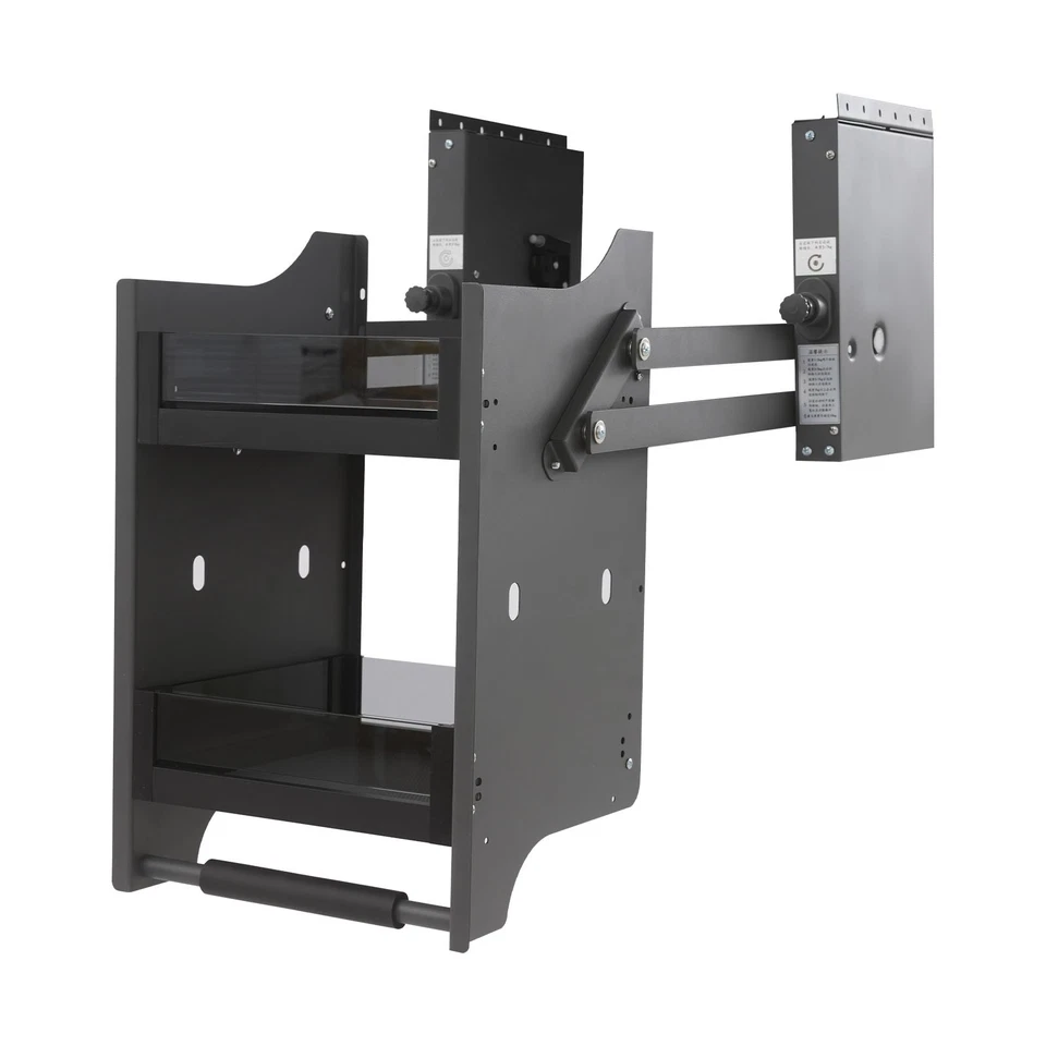 Estante de cocina estante superior gabinete de 2 niveles extraíble gabinete organizador estante Foto 4 de 4