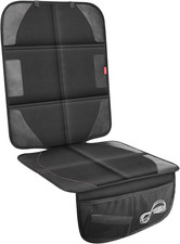 Car Seat Protector with Thickest Padding,Waterproof 600D with Storage Pockets...