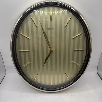 vintage seiko wall clock products for sale | eBay