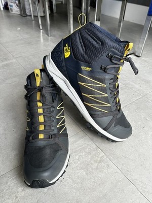 Herren The North Face Litewave Fastpack II Mid Navy Blau Wanderschuhe Größe UK 11,5