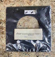 NOS Vintage Linhof Flat Lensboard Adapter 001087 Sealed 162x162mm