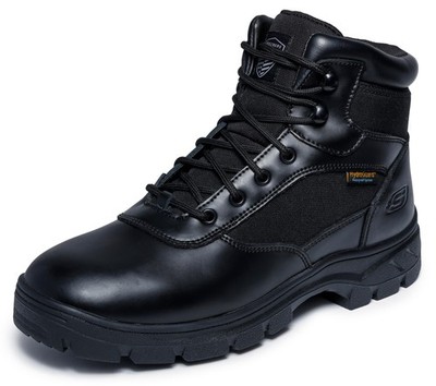 Skechers Men Wascana Benen WP Work Boot 77526 Black Size 8 M US