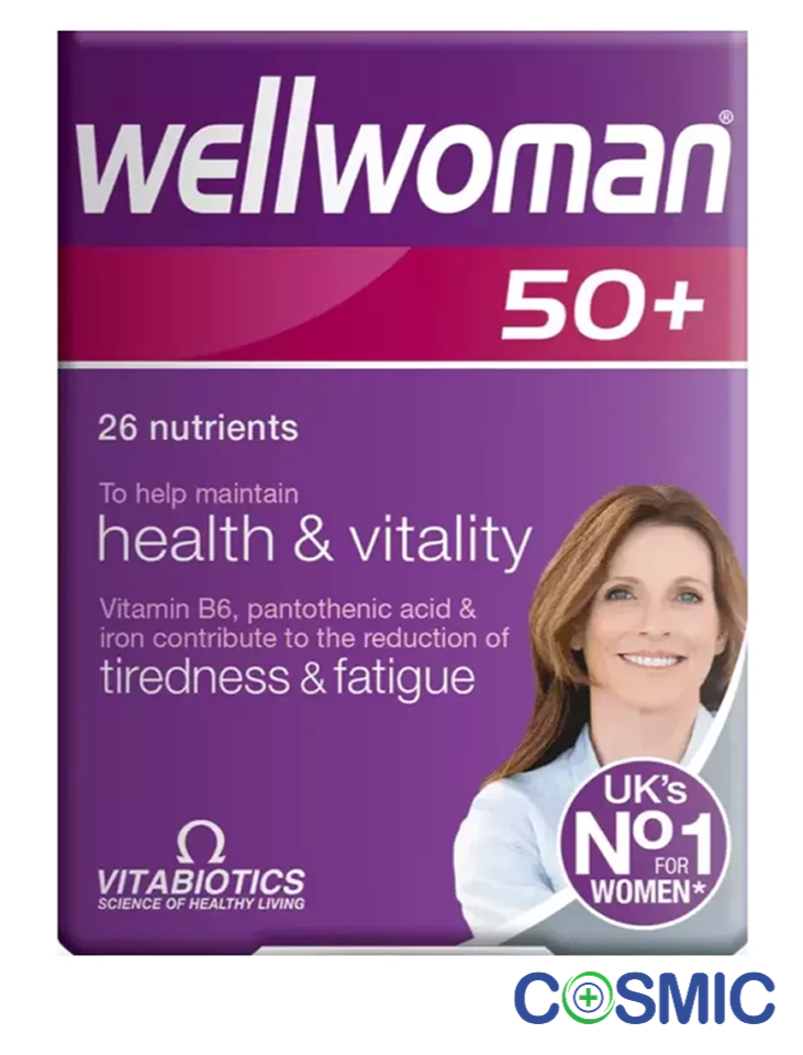 Vitabiotics Wellwoman 50+ Plus Advanced Vitamin Mineral Suppliments 30 Tablets