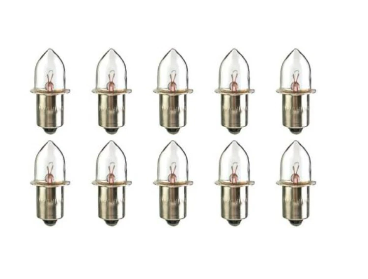 CEC Industries PR4 Bulbs, 2.33 V, 0.6291 W, P13.5s Base, B-3.5 Shape (Box of 10)