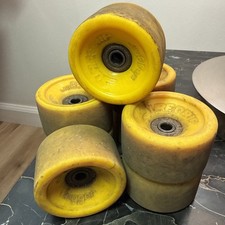 Suregrip Jogger Roller Skate Wheels - Set of 8 w/ Bearings for Rollerskate