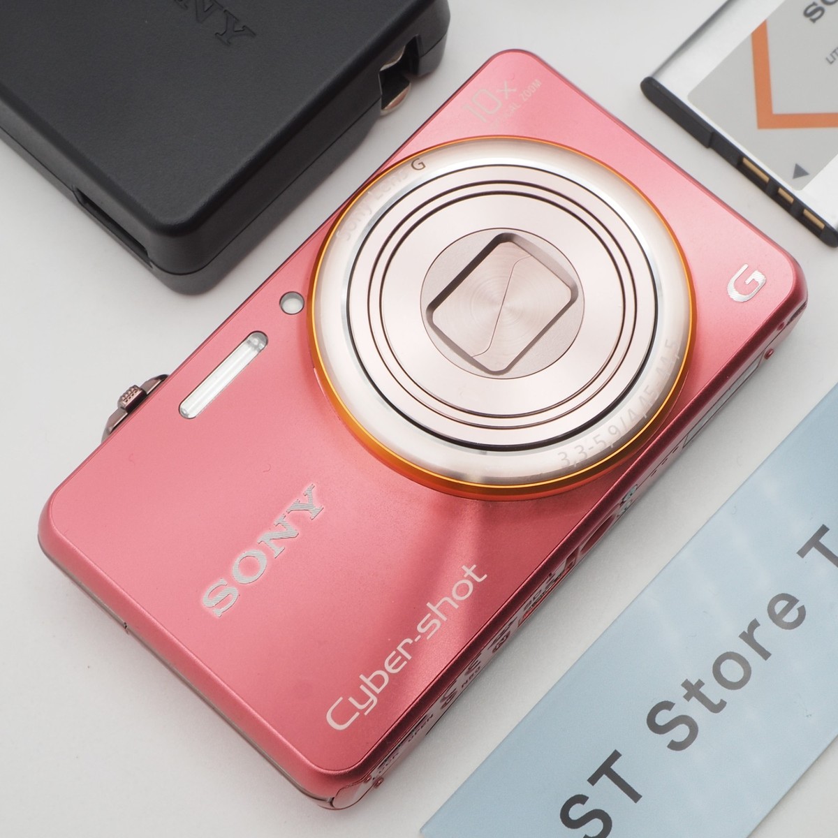 SONY Cyber-shot DSC-WX100 ピンク N Mint] Sony Cyber-shot DSC-WX100 18.2 MP Digital Camera Pink