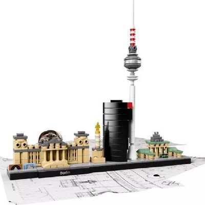 Baustein Spielzeug ARCHITEKTUR: Berlin (21027) Bausteine Neu Versiegelt Geschenk