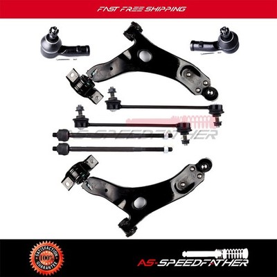 For 2006 Ford Focus Front Suspension Kit Control Arm Ball Joint Sway Bar Set 8pc