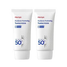 VALUE PACK MANYO FACTORY Hyaluron Hydrating Sunscreen SPF50 PA 50ml X 2