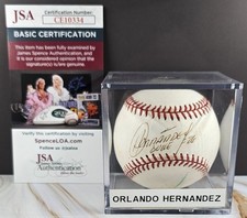 Orlando Hernandez Inscribed 