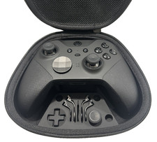 Xbox Elite Series 2 Controller Black PADDLES + CASE + Dock Series X/S Tested✅
